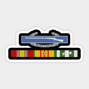 Vietnam RIbbons SVC bar w CIB Sticker